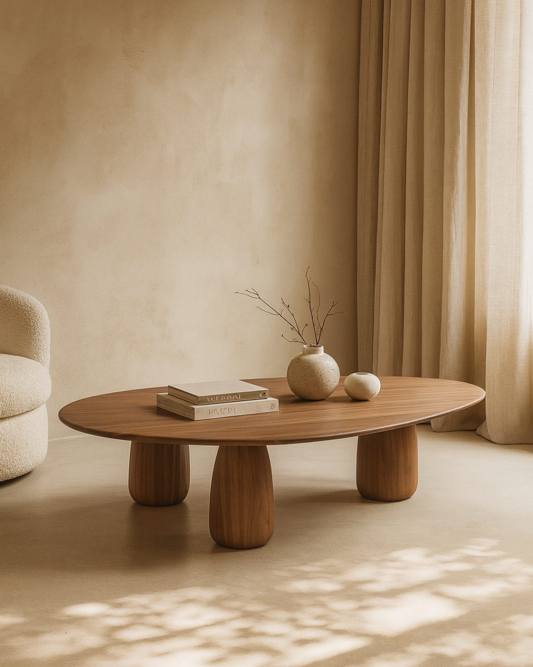 Tommy Franks Basilca Coffee Table in Walnut   Nicholas John Interiors