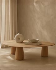 Basilca Coffee Table - Ash Oak   Nicholas John Interiors