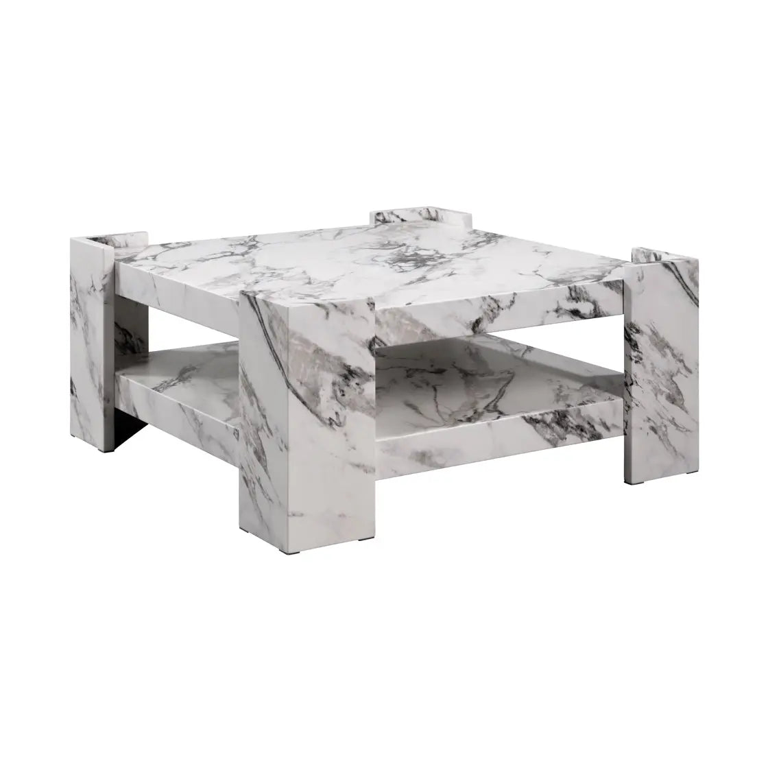 Ashford & Grey Bellagio Calacatta Coffee Table