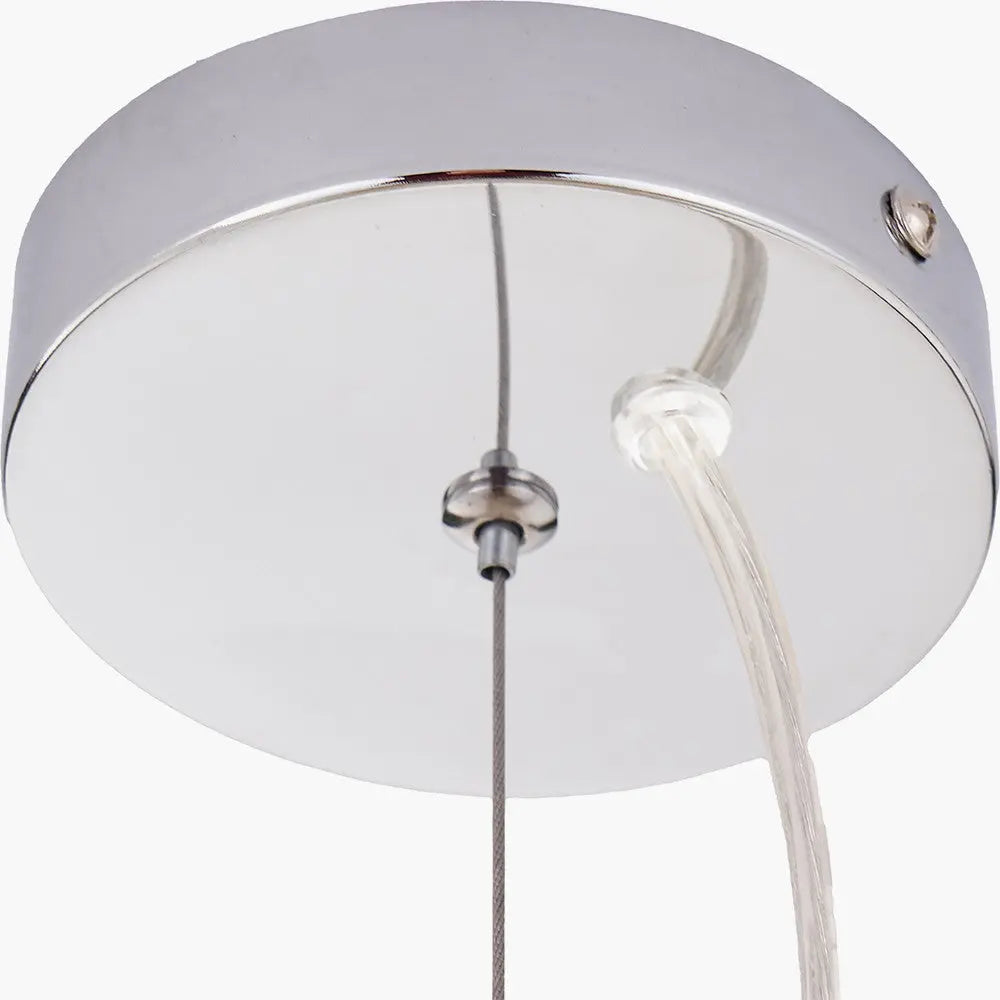 Bellamy Clear Glass Bubble Pendant  Nicholas John Interiors