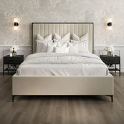 Berkeley Cream Bed   Nicholas John Interiors
