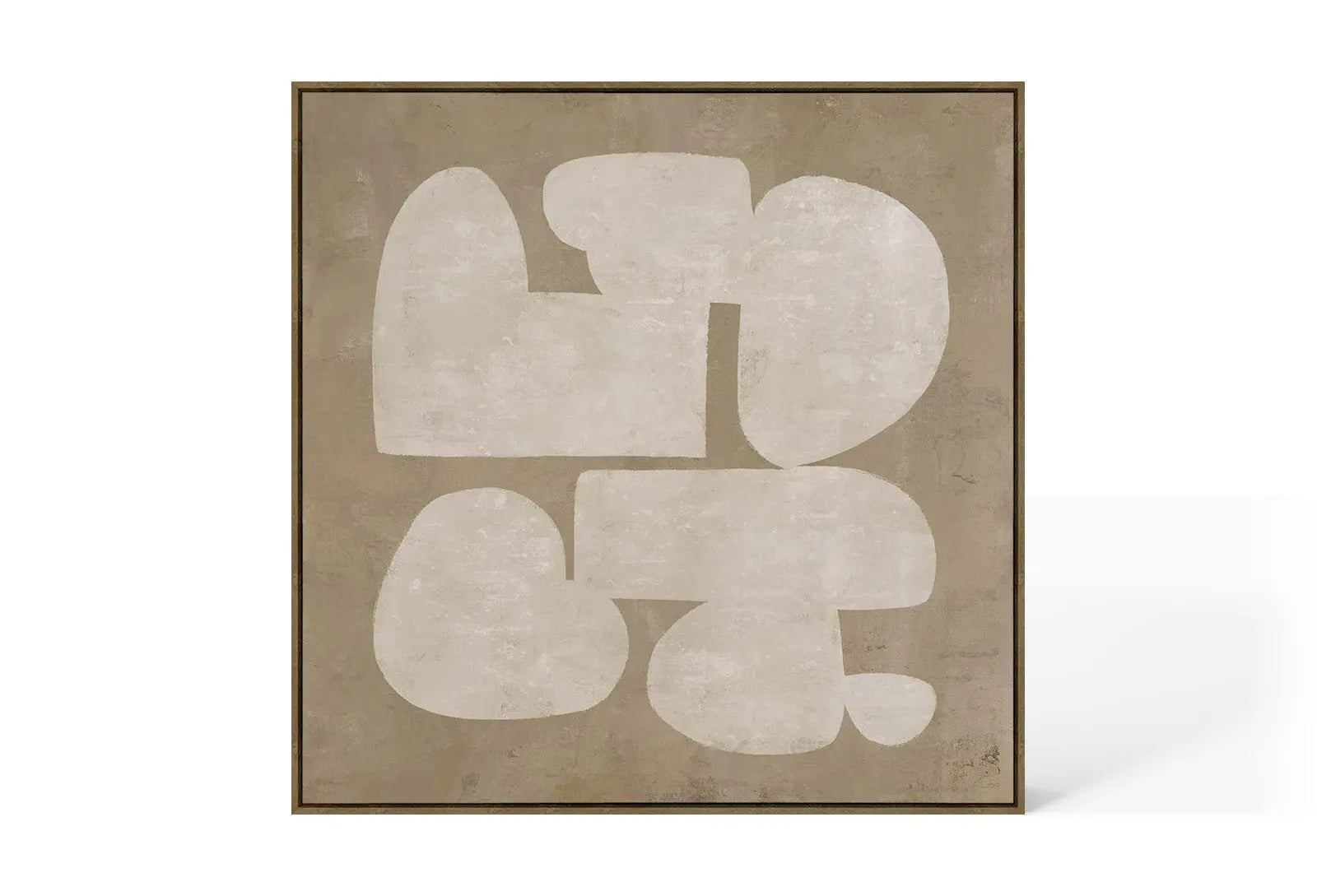 Berkeley Designs Abstract 82 – Oak Framed Canvas  Nicholas John Interiors