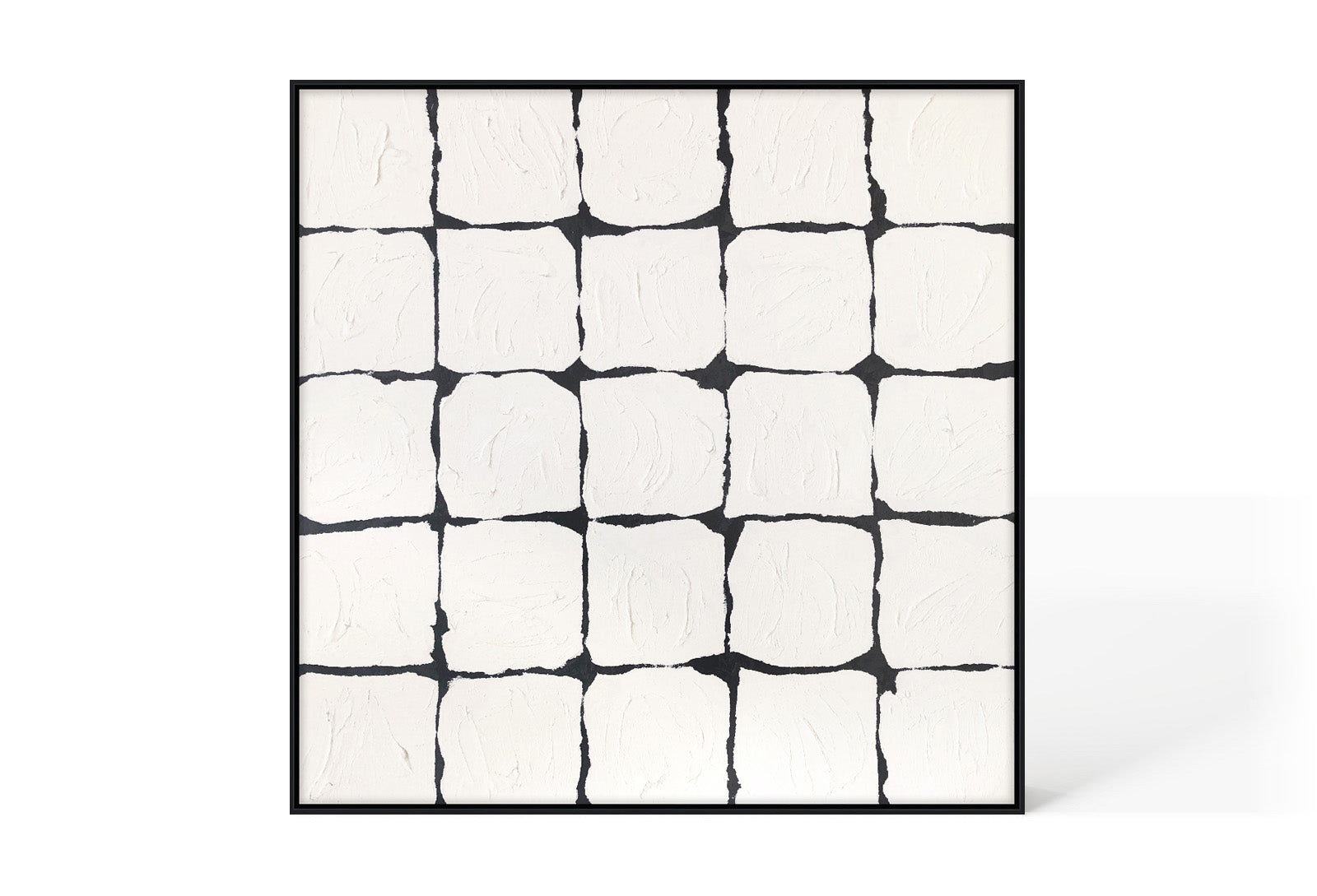 Berkeley Designs Abstract 83 – Black Framed Canvas  Nicholas John Interiors