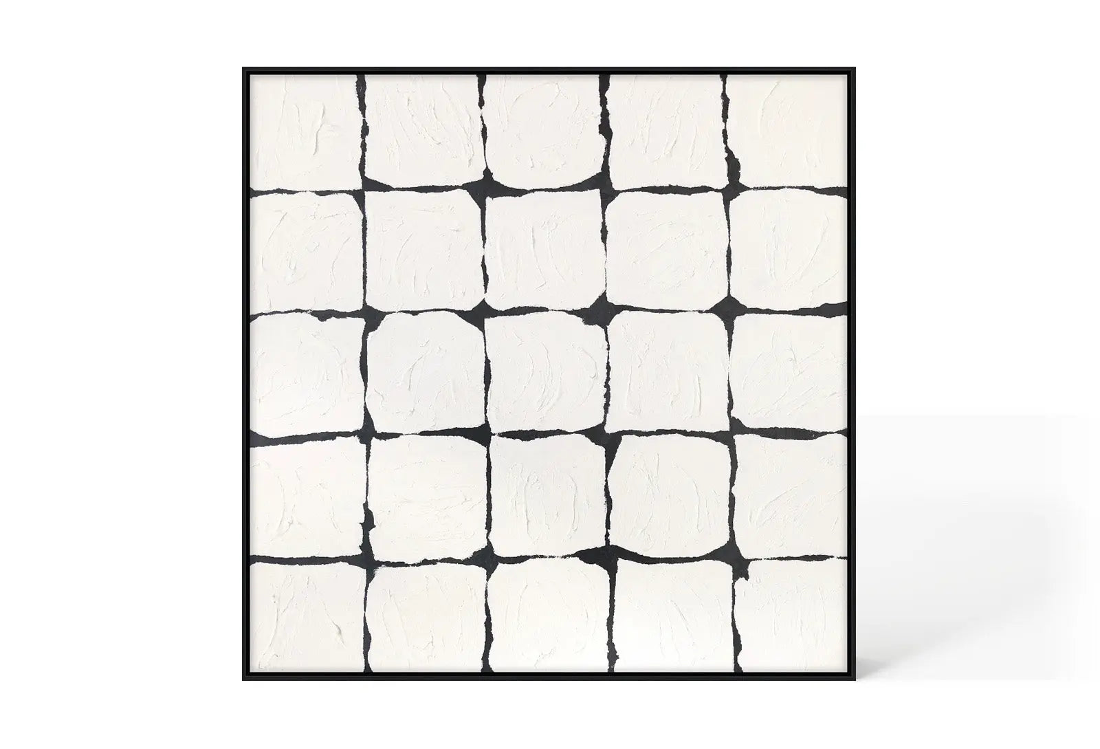 Berkeley Designs Abstract 83 – Black Framed Canvas  Nicholas John Interiors