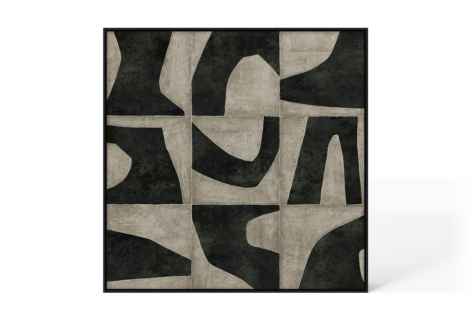 Berkeley Designs Abstract 88 – Framed Textured Canvas  Nicholas John Interiors