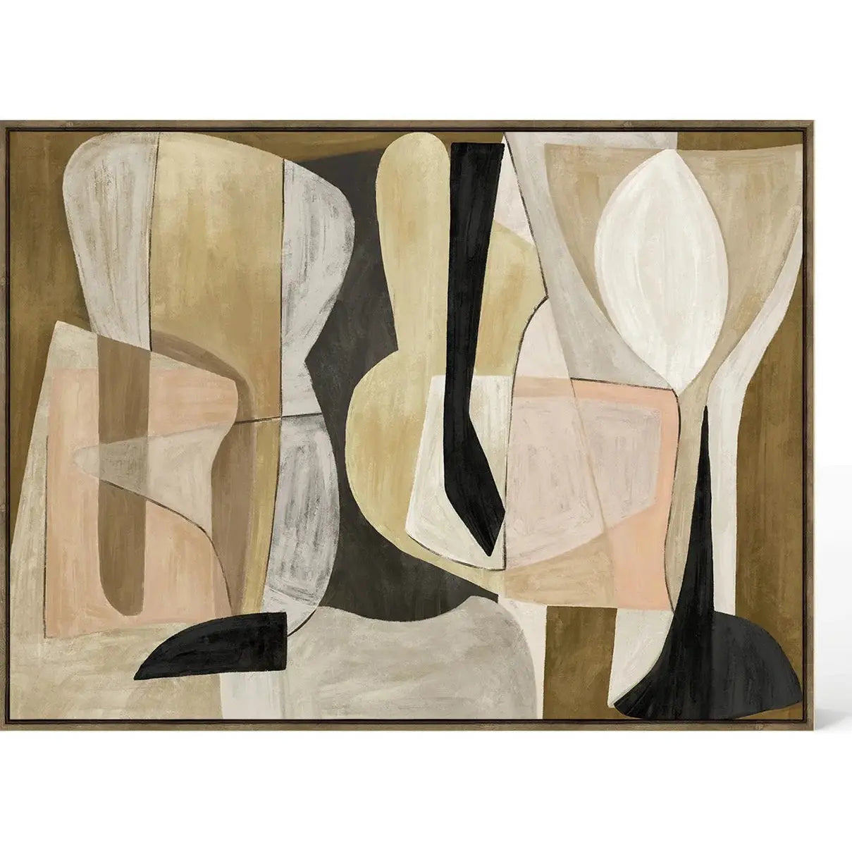 Berkeley Designs Abstract 94 – Framed Canvas   Nicholas John Interiors