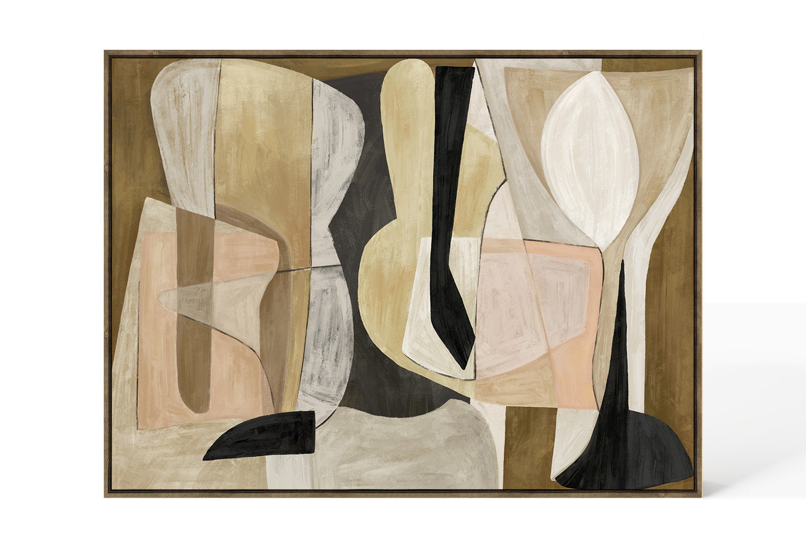 Berkeley Designs Abstract 94 – Framed Canvas  Nicholas John Interiors