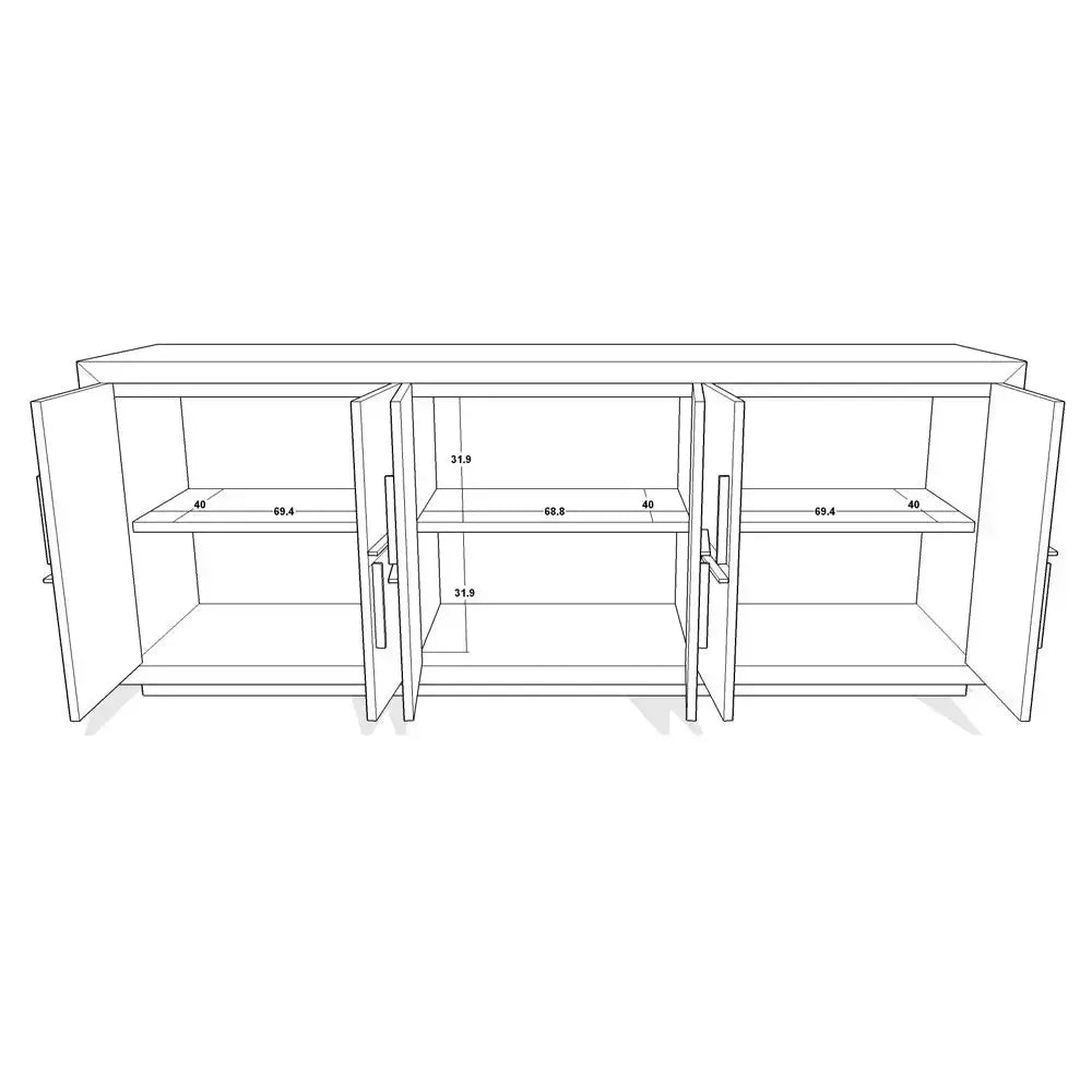 Berkeley Designs Bristol Sideboard OUTLET  Nicholas John Interiors