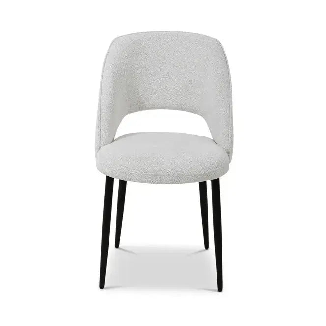Berkeley Designs Genoa Dining Chair – Neutral Bouclé   Nicholas John Interiors