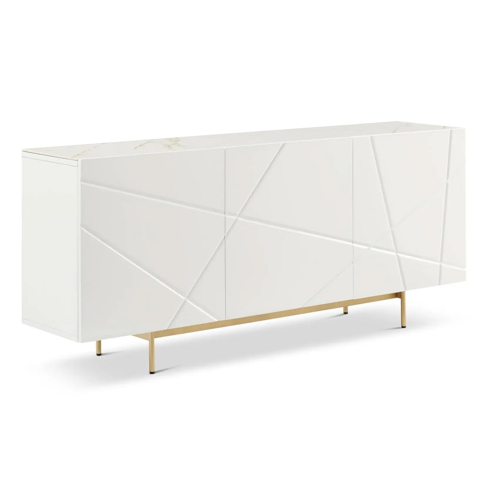 Berkeley Designs Helsinki White Sideboard   Nicholas John Interiors