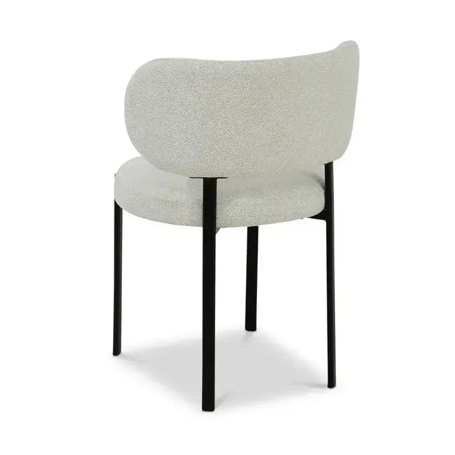 Berkeley Designs Modena Dining Chair – Neutral Bouclé   Nicholas John Interiors