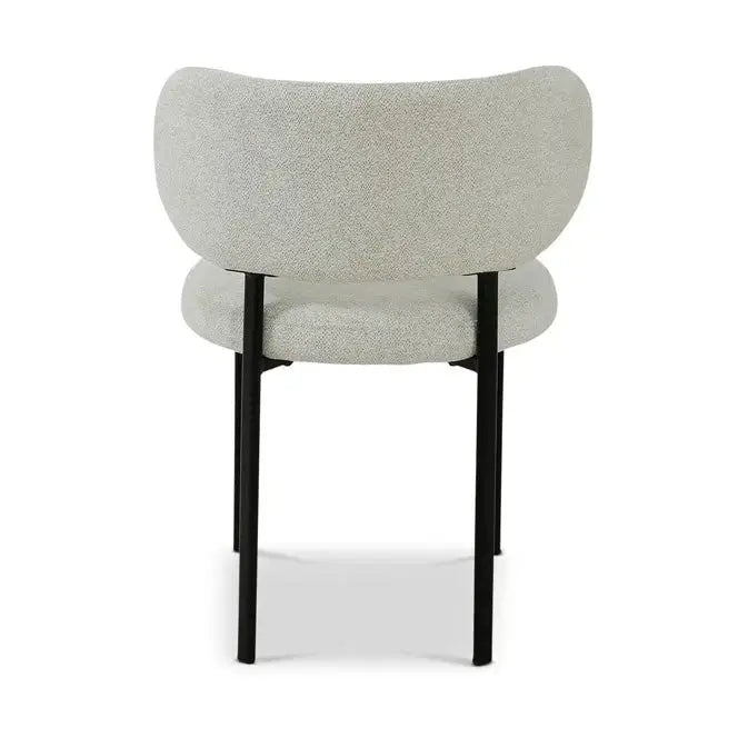 Berkeley Designs Modena Dining Chair – Neutral Bouclé   Nicholas John Interiors