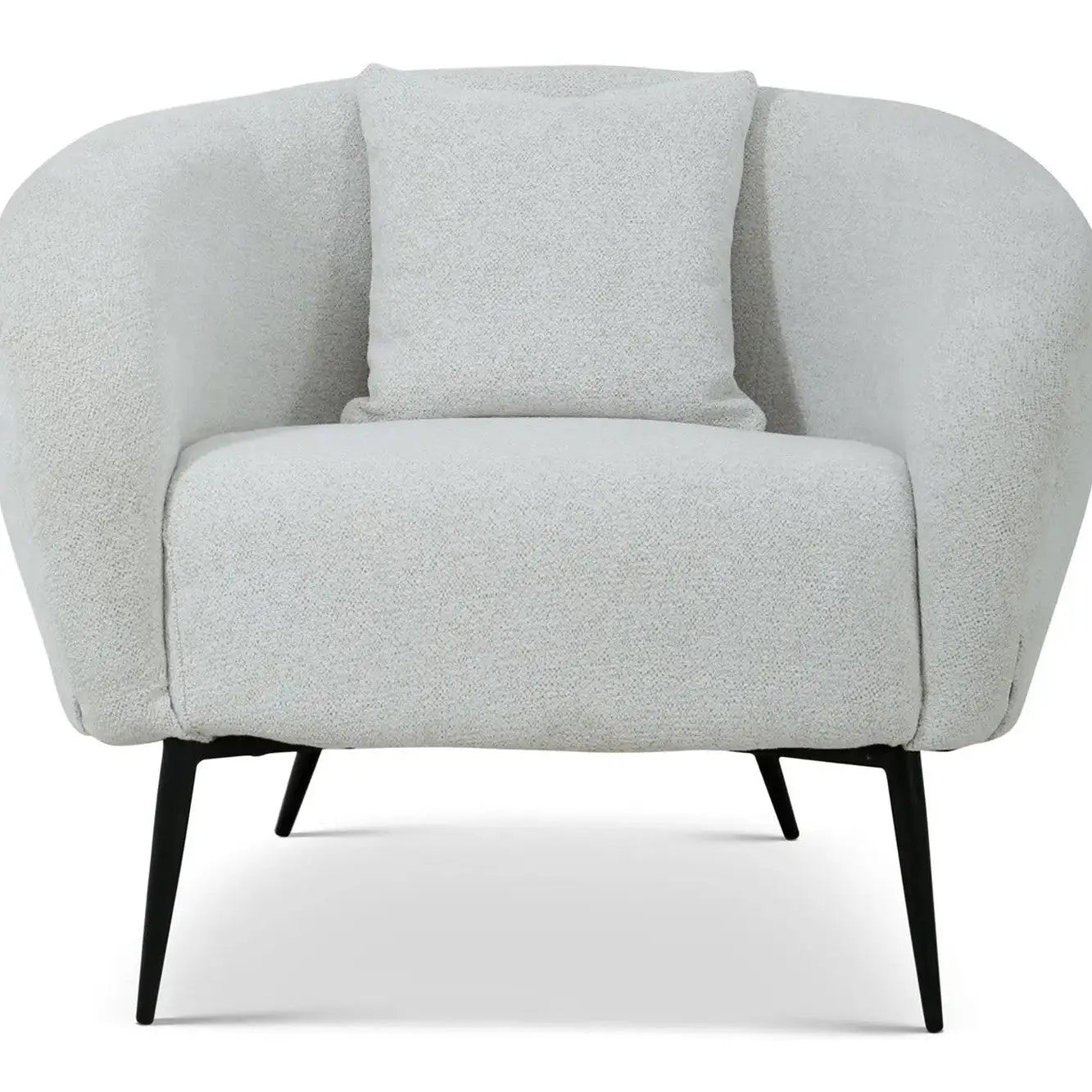 Berkeley Designs Naples Neutral Upholstered Accent Chair   Nicholas John Interiors