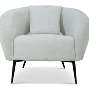 Berkeley Designs Naples Neutral Upholstered Accent Chair   Nicholas John Interiors