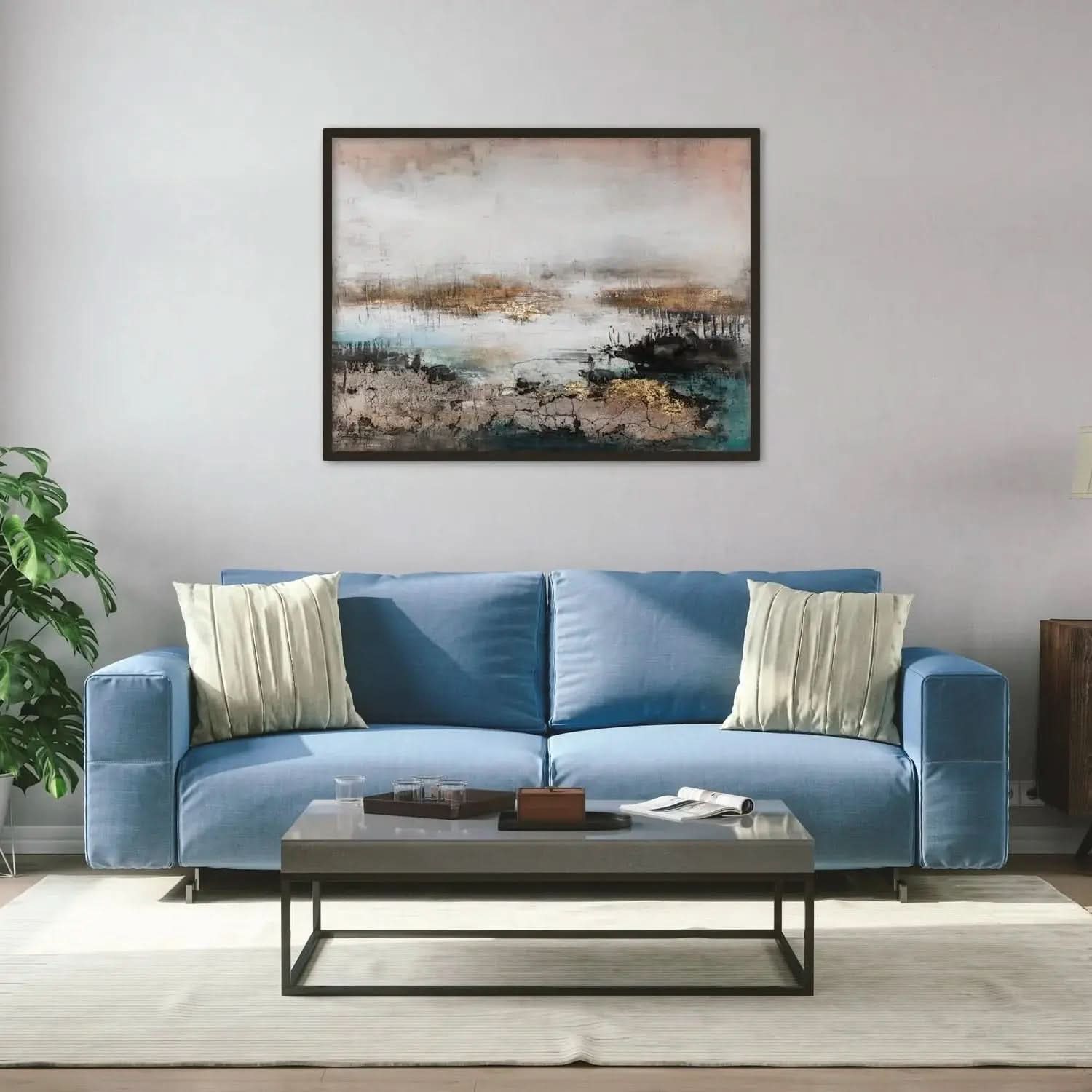 Berkeley Designs Oil on Canvas 05   Nicholas John Interiors