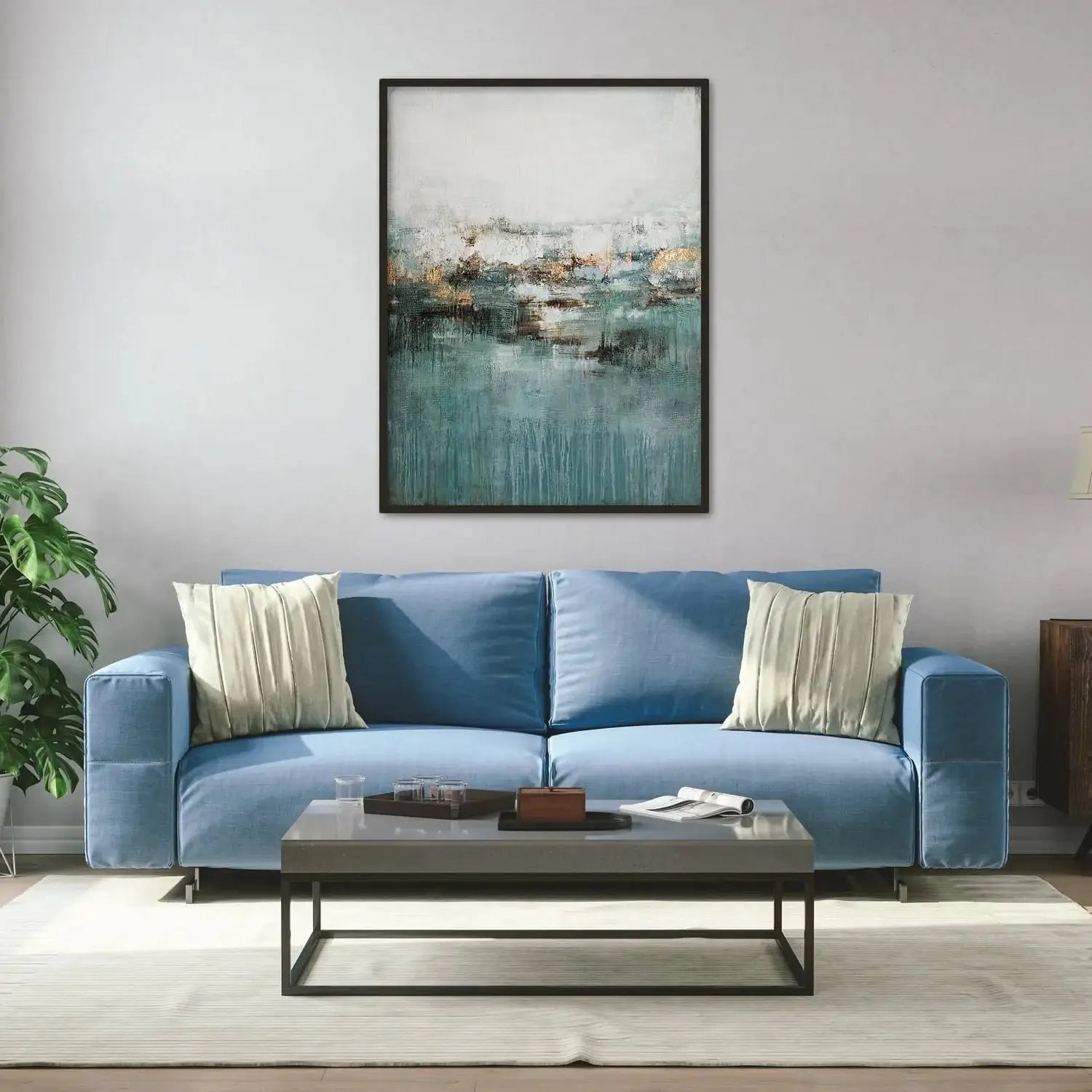 Berkeley Designs Oil on Canvas 06   Nicholas John Interiors