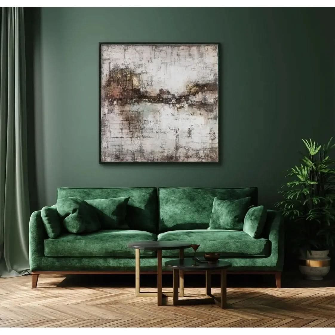 Berkeley Designs Oil on Canvas 10   Nicholas John Interiors