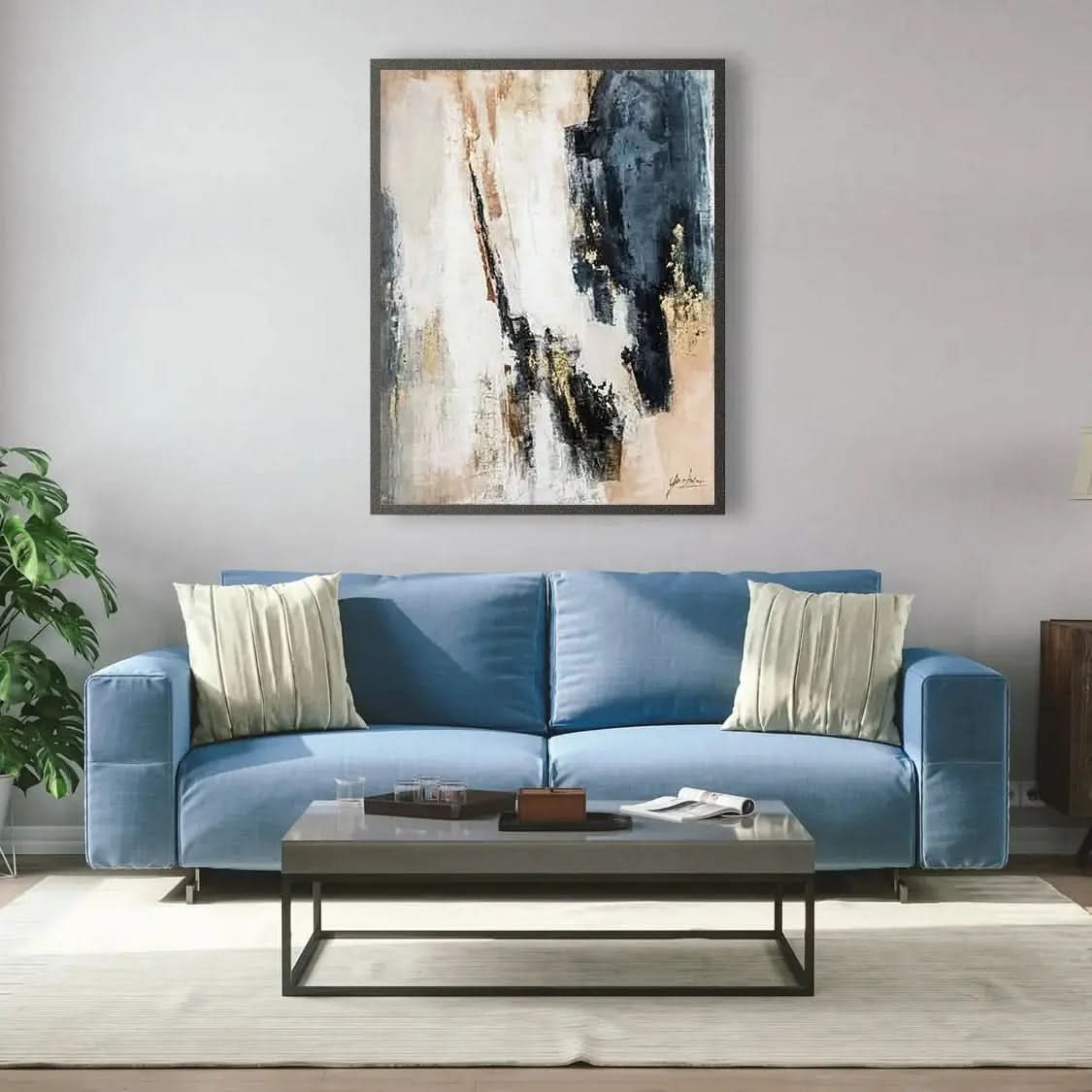 Berkeley Designs Oil on Canvas 11   Nicholas John Interiors
