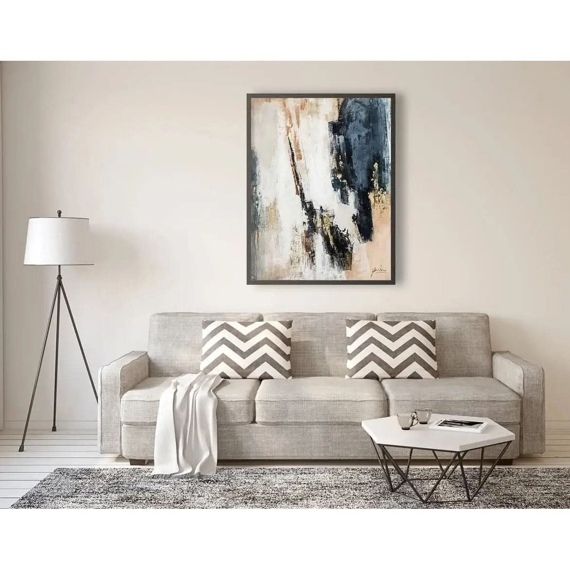 Berkeley Designs Oil on Canvas 11   Nicholas John Interiors