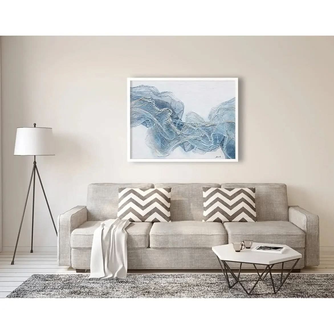Berkeley Designs Oil on Canvas 14   Nicholas John Interiors