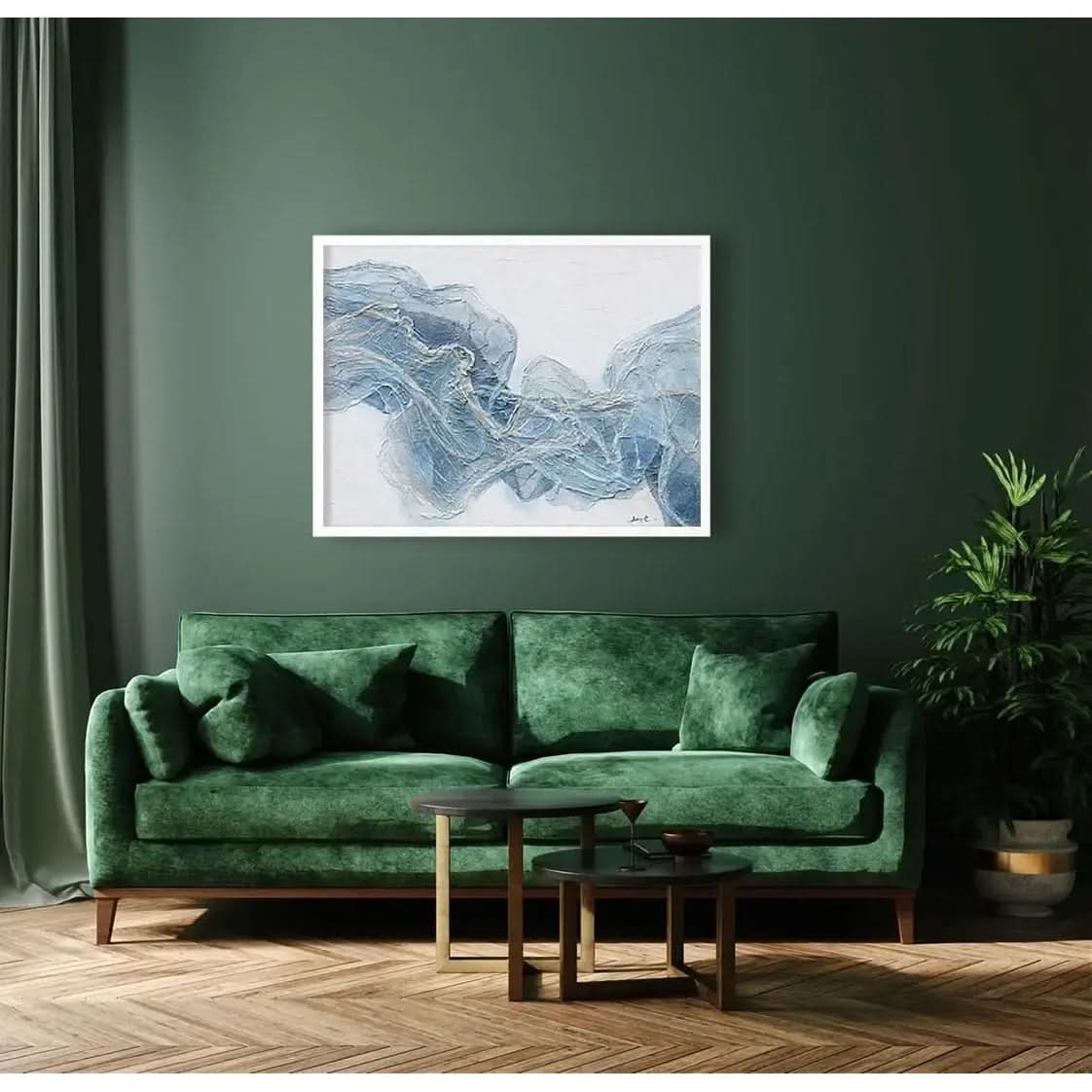 Berkeley Designs Oil on Canvas 14   Nicholas John Interiors