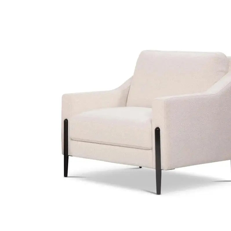 Berkeley Designs Siena Armchair – Neutral Fabric   Nicholas John Interiors
