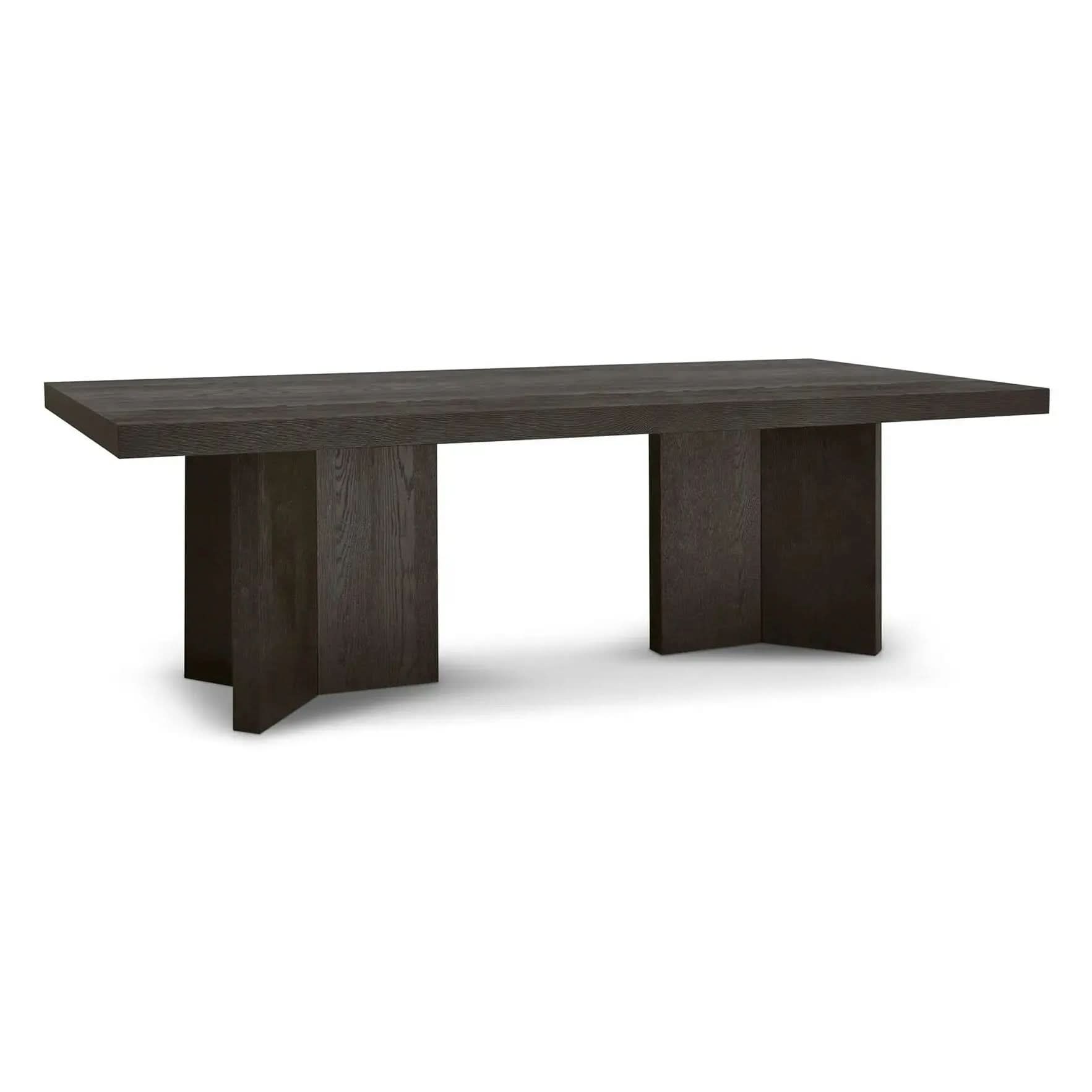 Berkeley Designs Sorrento 10 Seater Brown Oak Dining Table – 240cm   Nicholas John Interiors