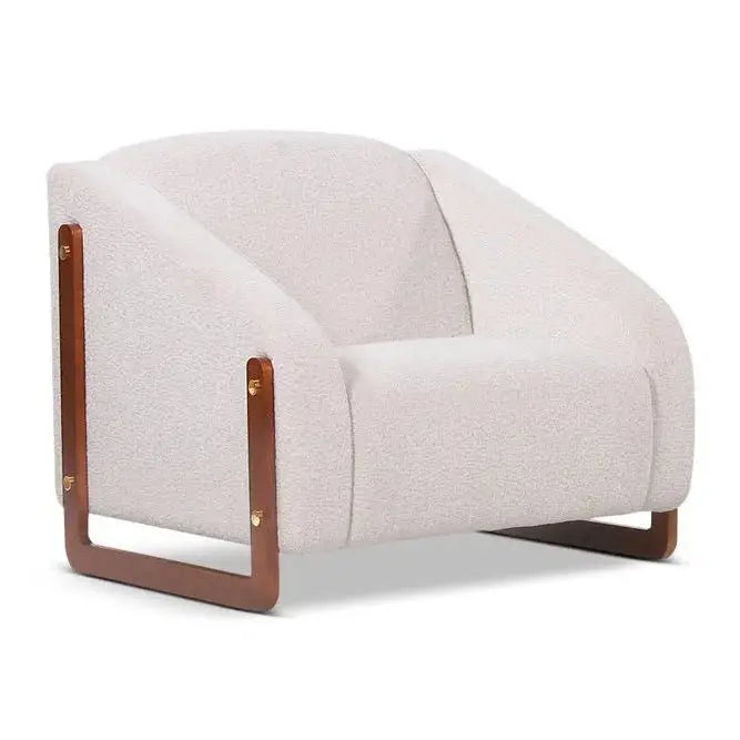 Berkeley Designs Verona Armchair – Neutral Fabric   Nicholas John Interiors