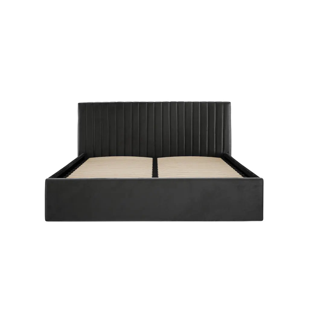 Berlin Black Bed   Nicholas John Interiors