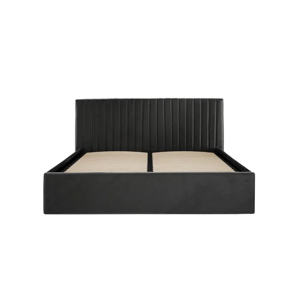 Berlin Black Bed   Nicholas John Interiors