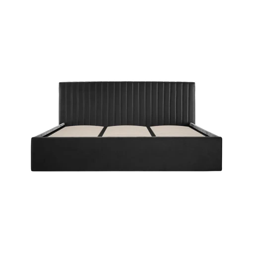 Berlin Black Bed   Nicholas John Interiors