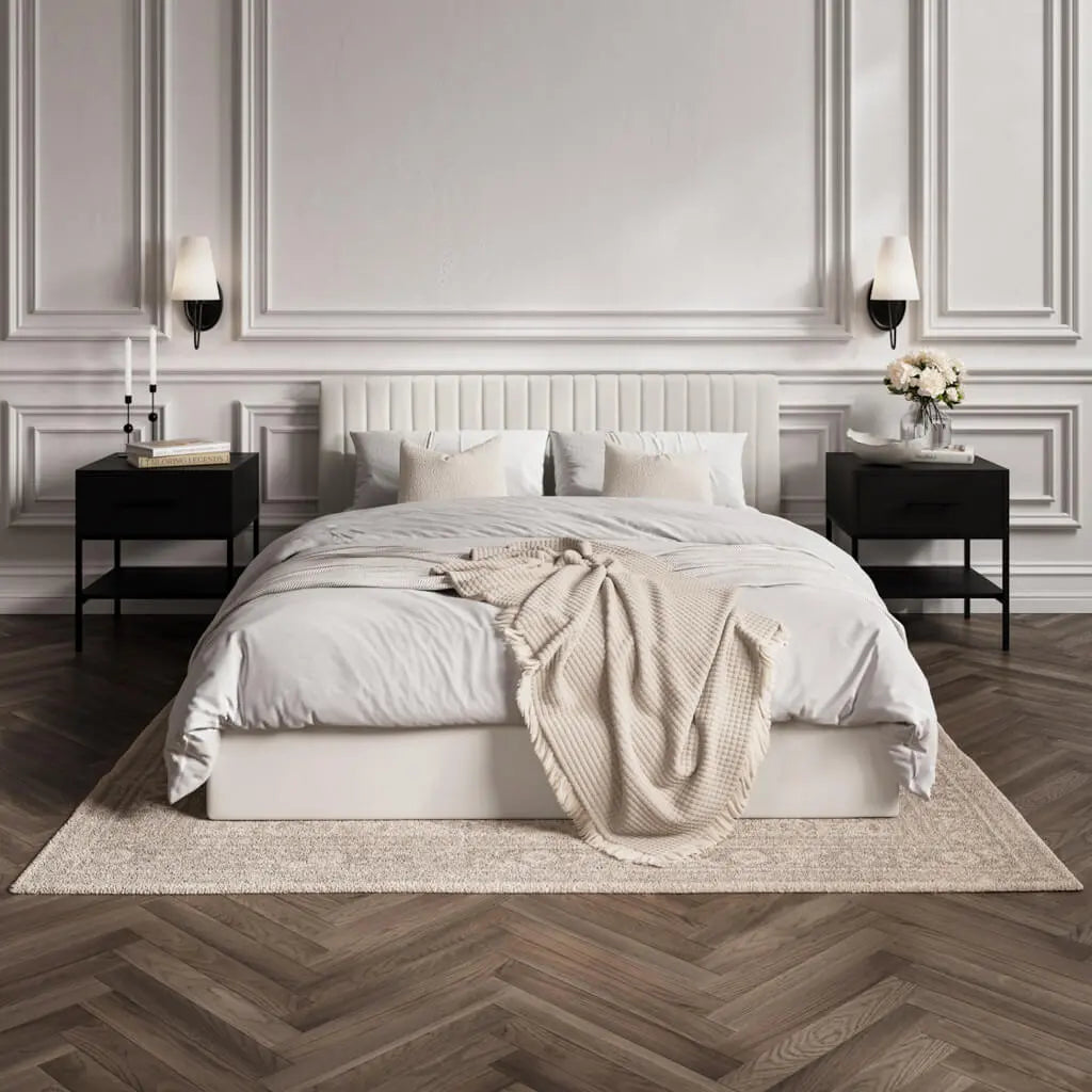 Berlin Milk Bed   Nicholas John Interiors