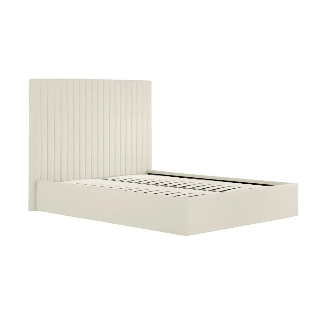 Berlin Milk Tall Bed   Nicholas John Interiors
