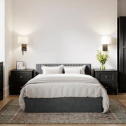 Berlin Silver Bed   Nicholas John Interiors