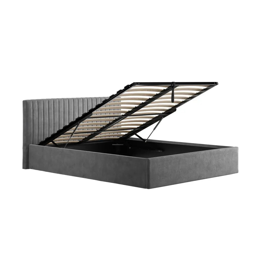 Berlin Silver Bed   Nicholas John Interiors