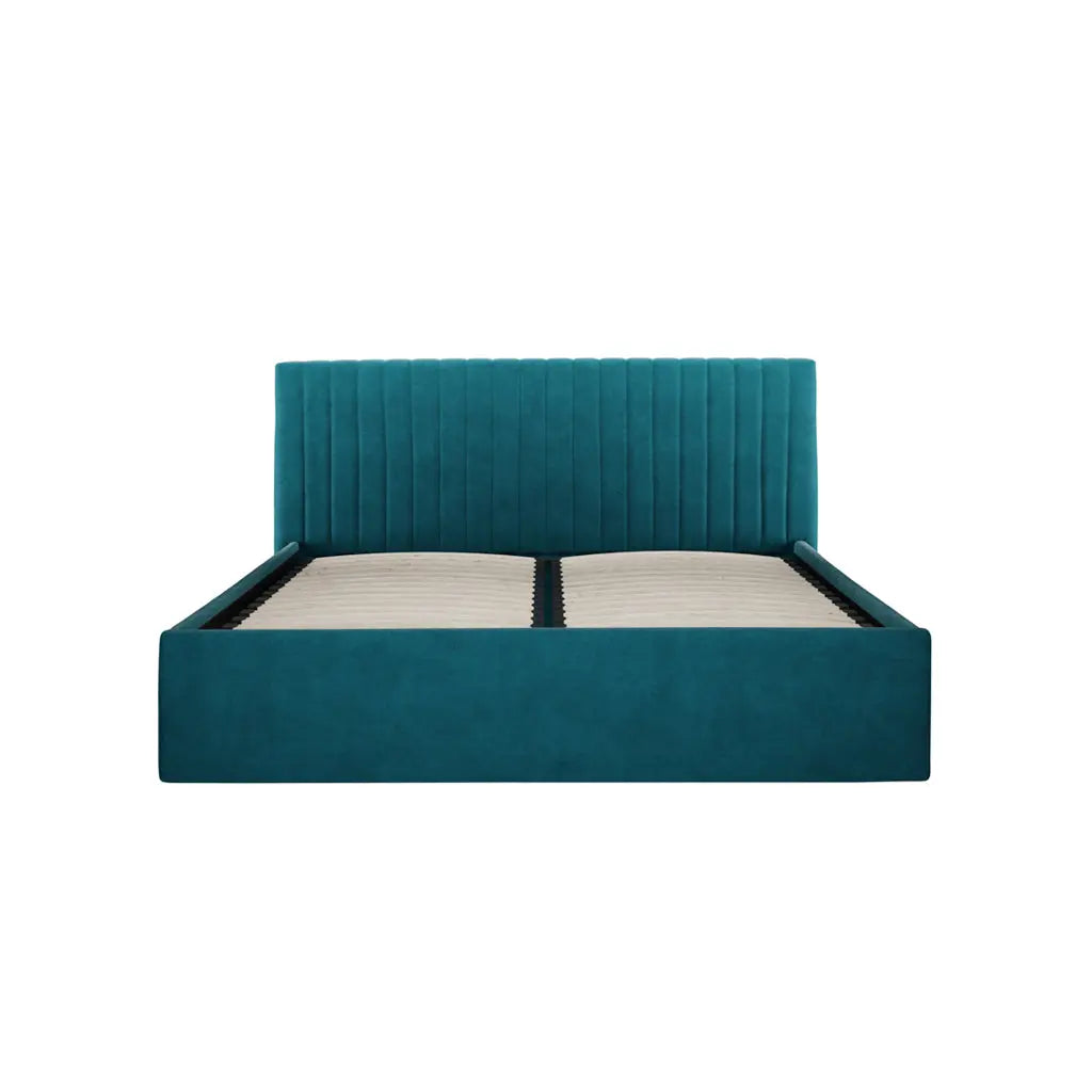 Berlin Teal Bed   Nicholas John Interiors
