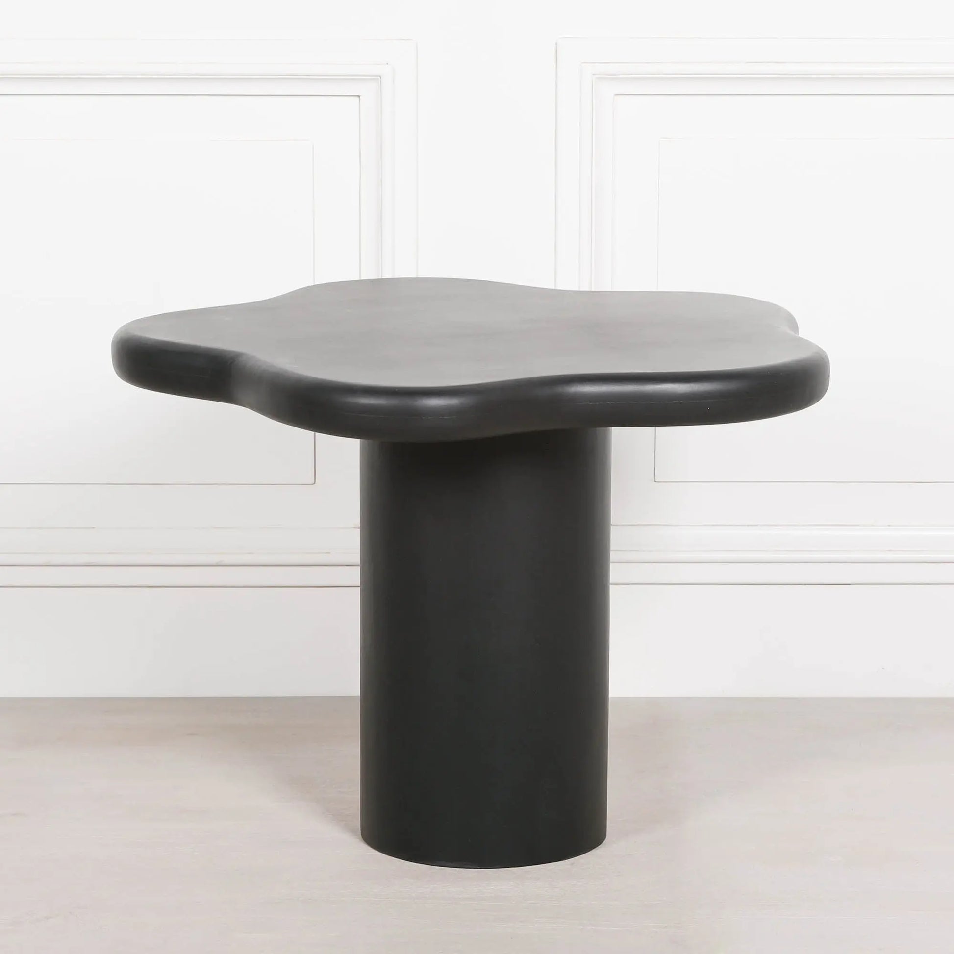 Black Painted Puddle Side Table   Nicholas John Interiors