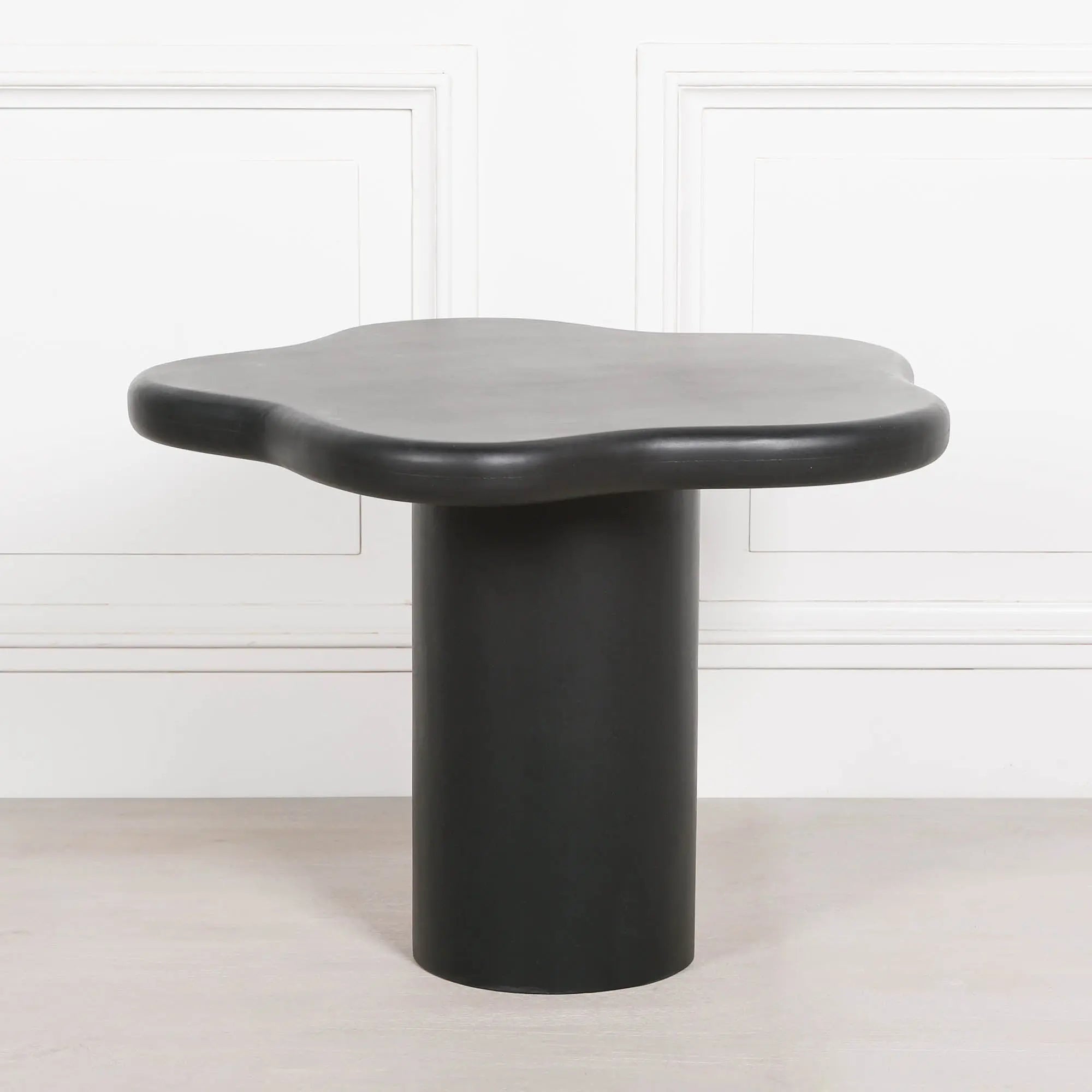 Black Painted Puddle Side Table   Nicholas John Interiors