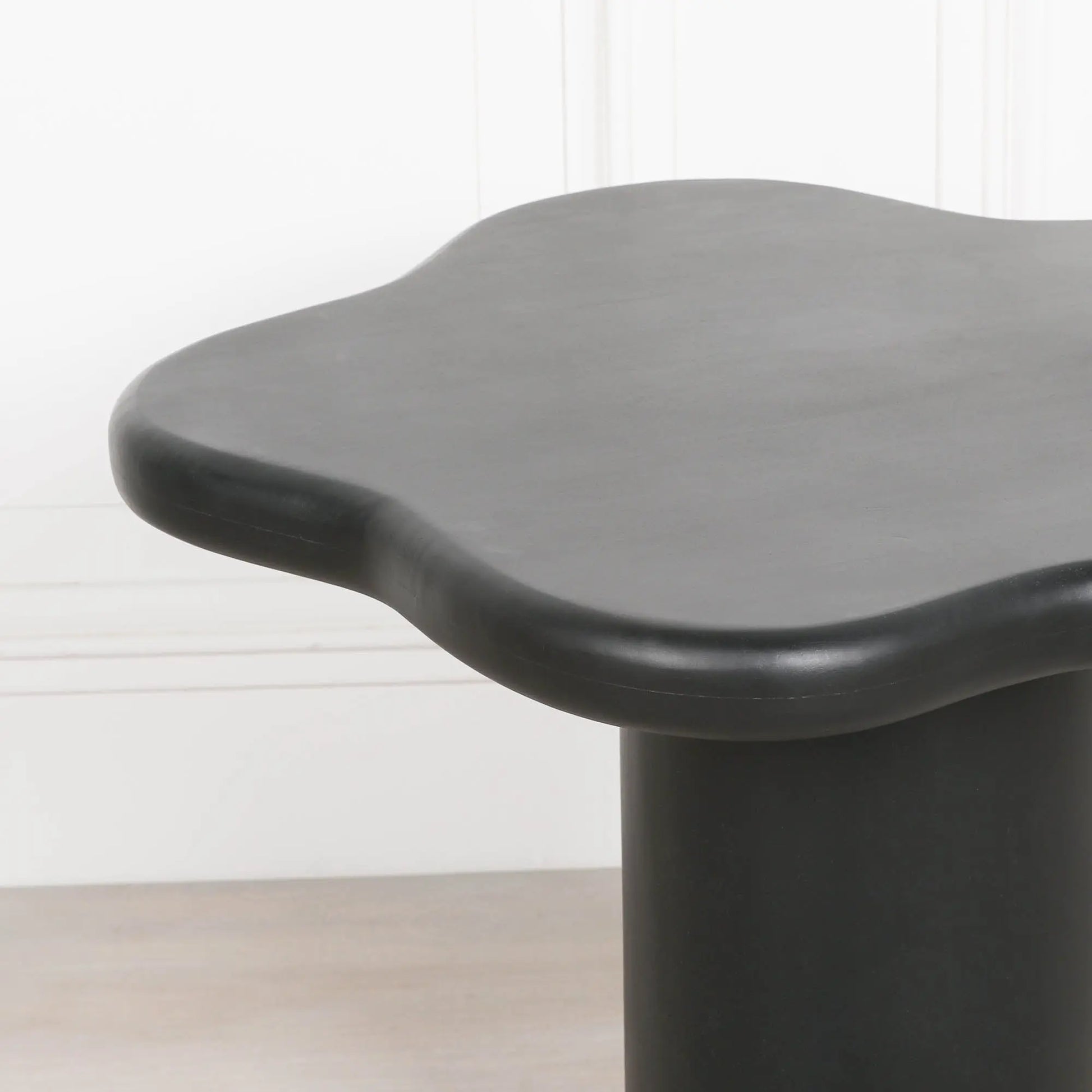 Black Painted Puddle Side Table   Nicholas John Interiors