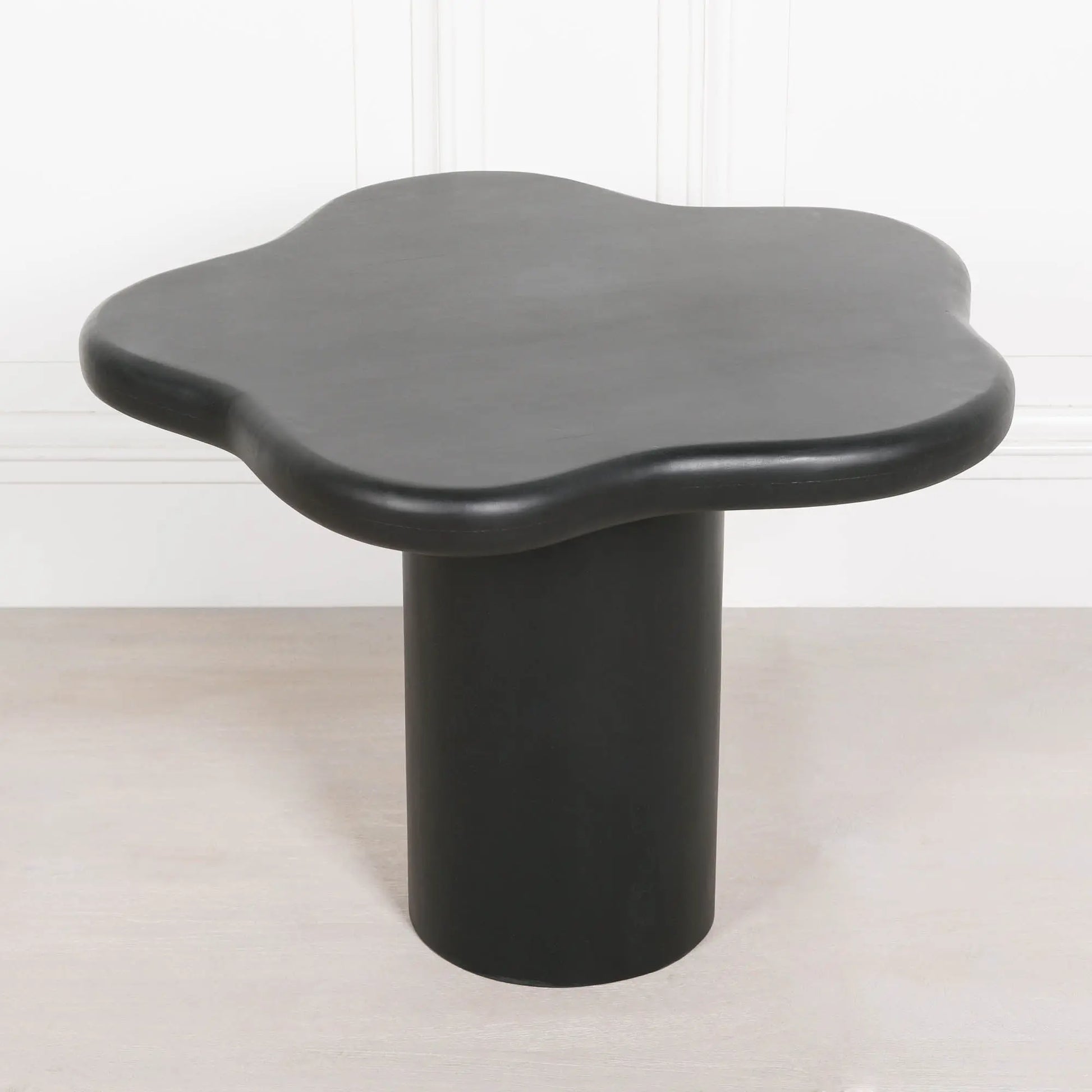 Black Painted Puddle Side Table   Nicholas John Interiors