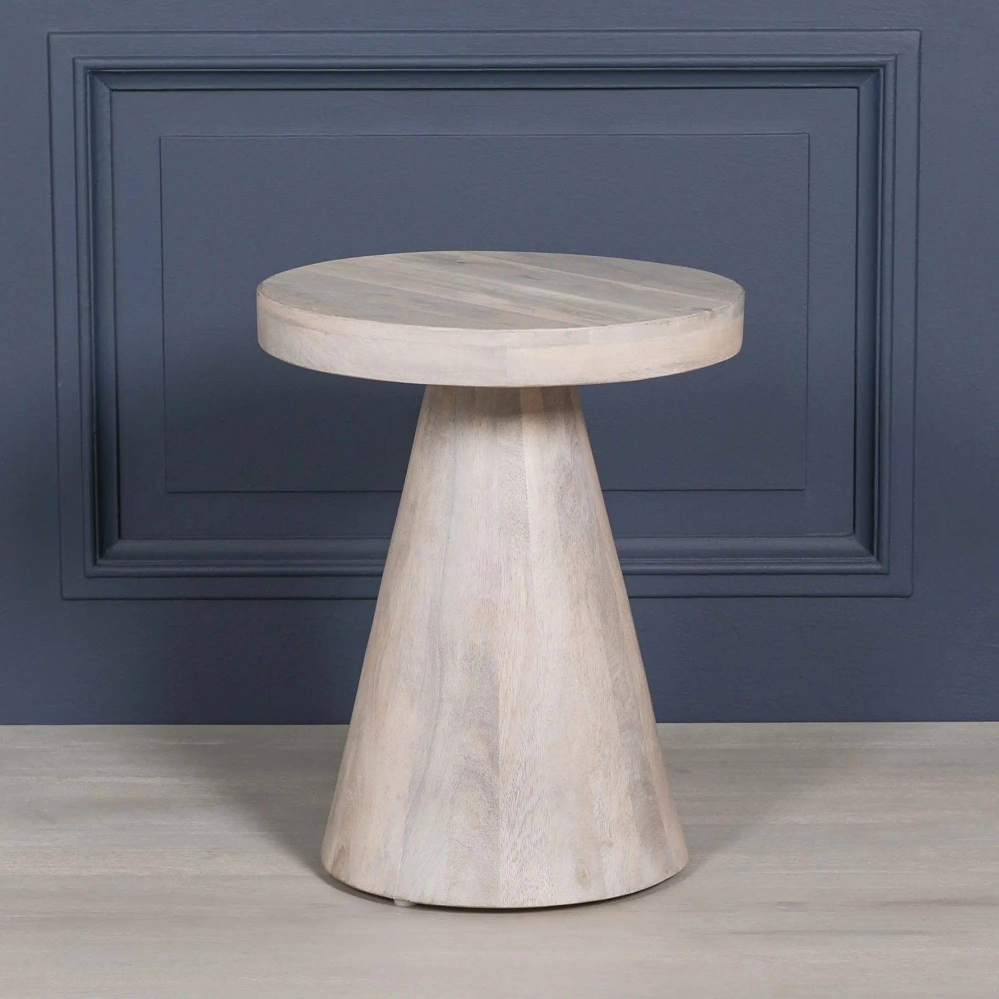 Blanchie Wooden Nesting Side Occasional Table   Nicholas John Interiors