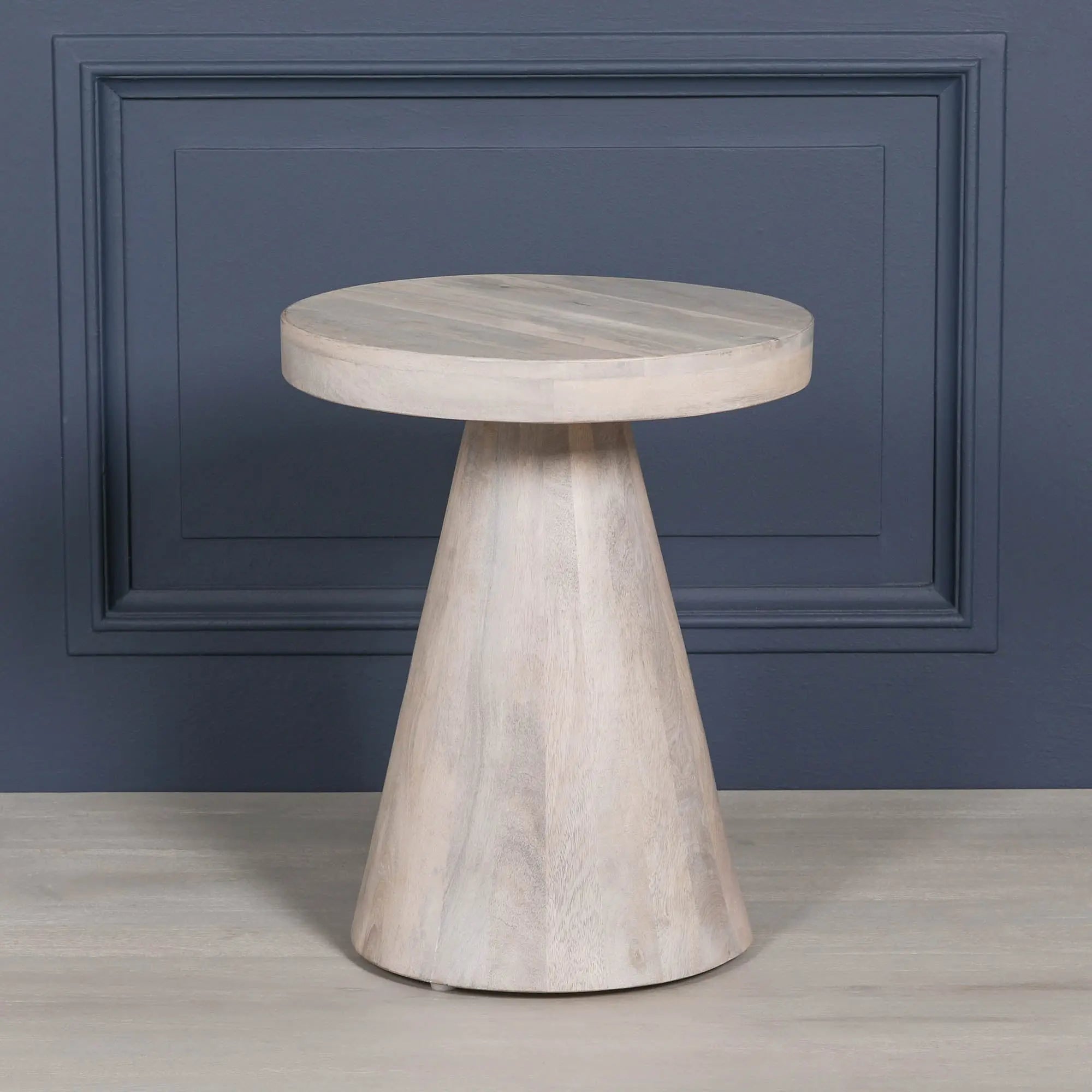 Blanchie Wooden Nesting Side Occasional Table   Nicholas John Interiors