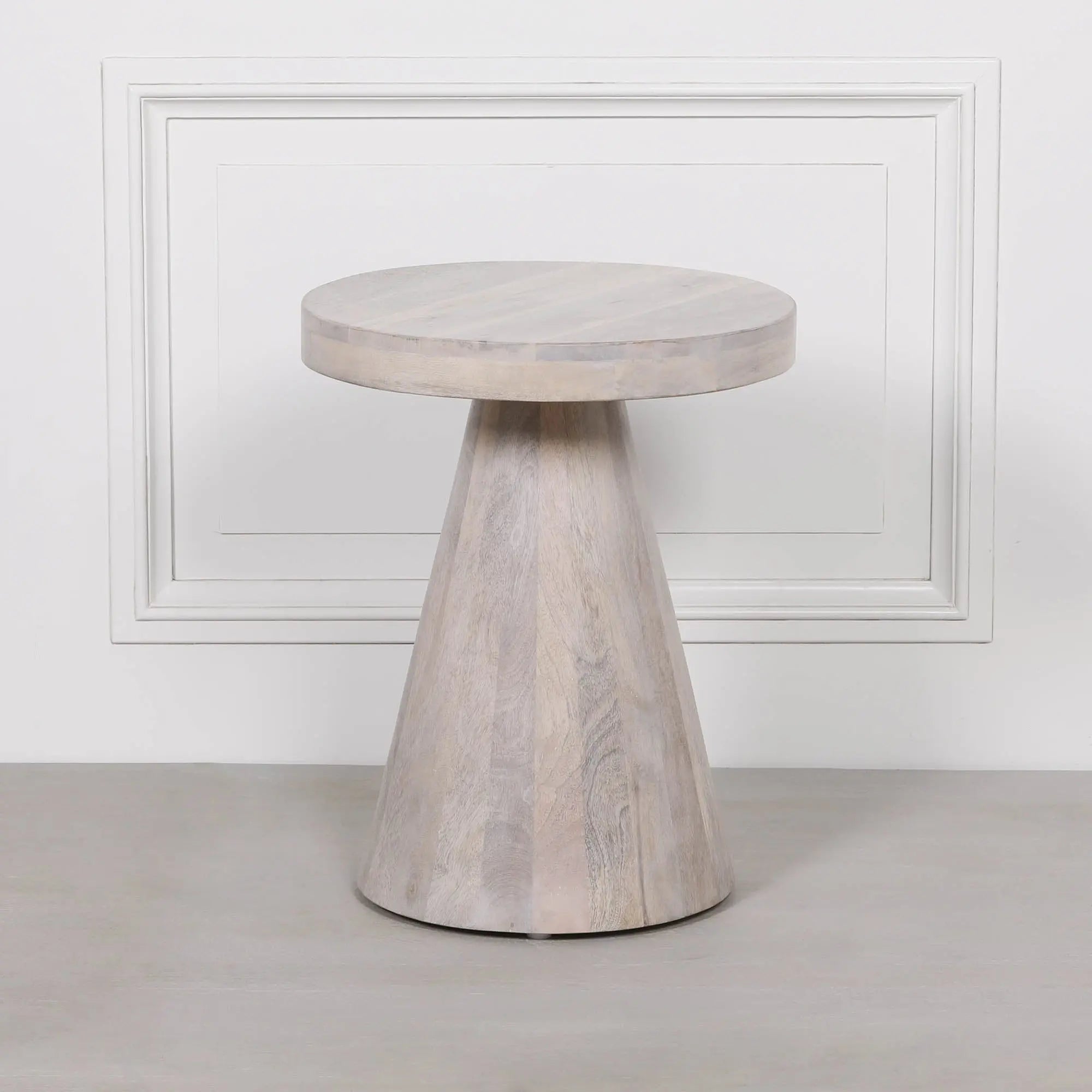 Blanchie Wooden Nesting Side Occasional Table   Nicholas John Interiors