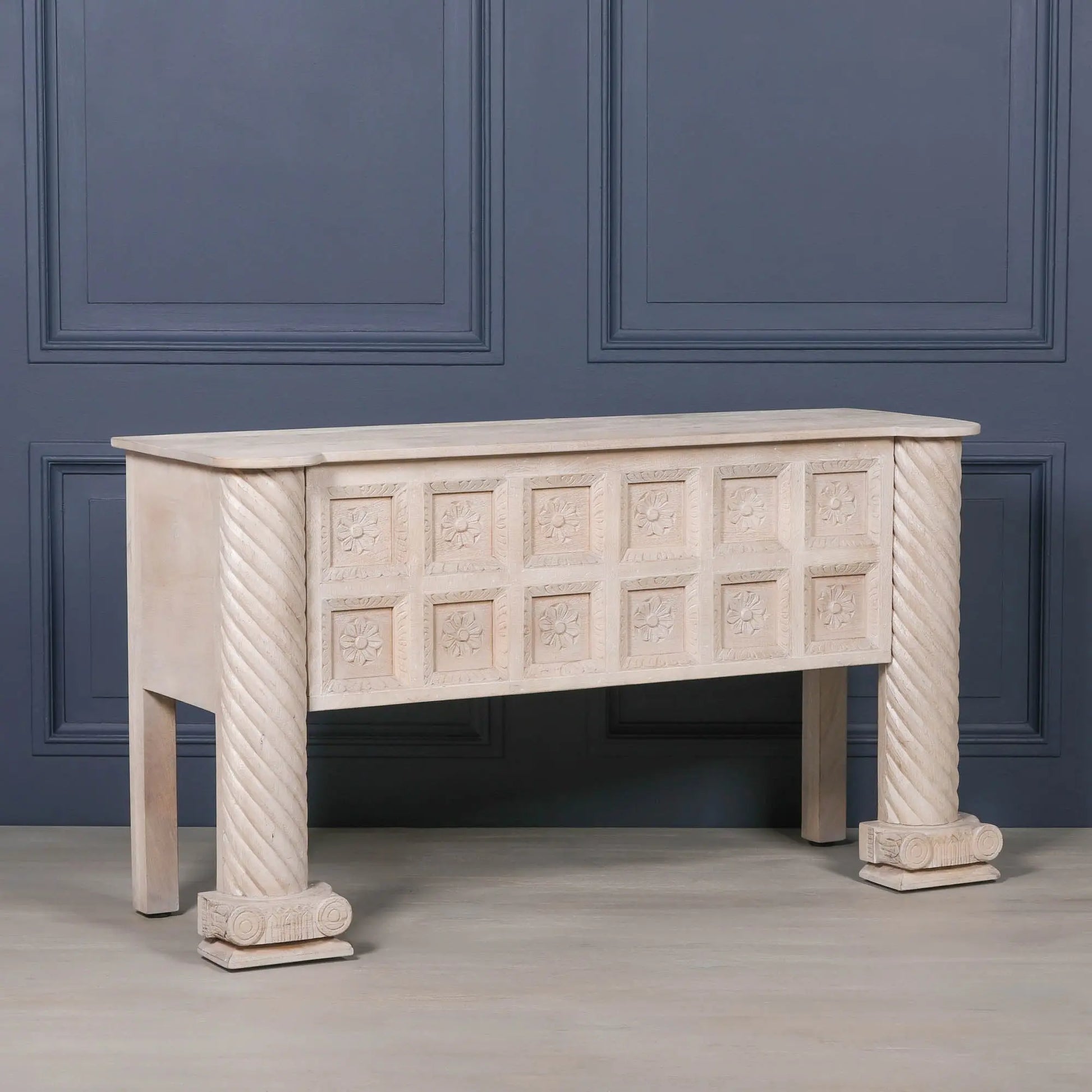 Blanchie Wooden Shop / Reception Desk   Nicholas John Interiors