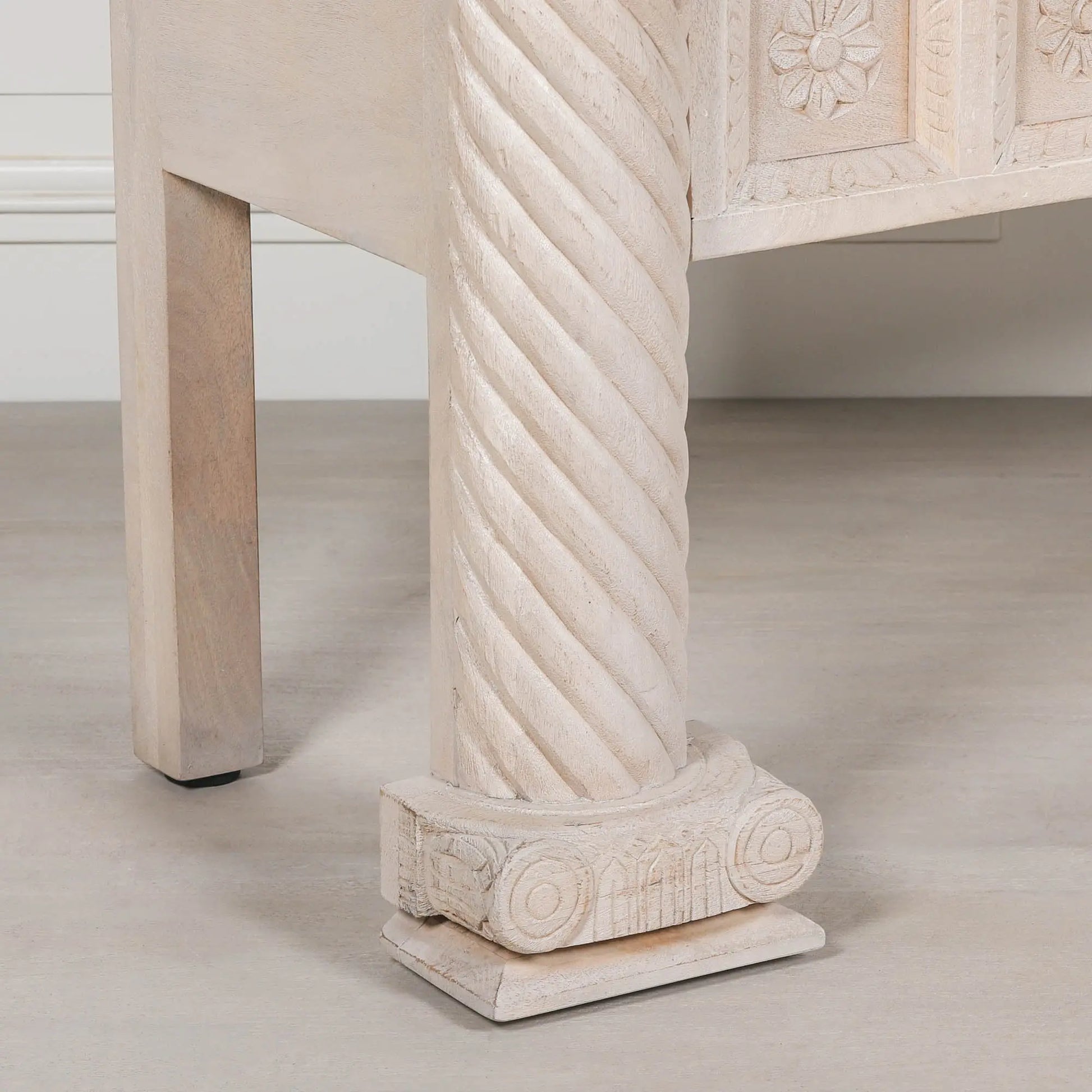 Blanchie Wooden Shop / Reception Desk   Nicholas John Interiors