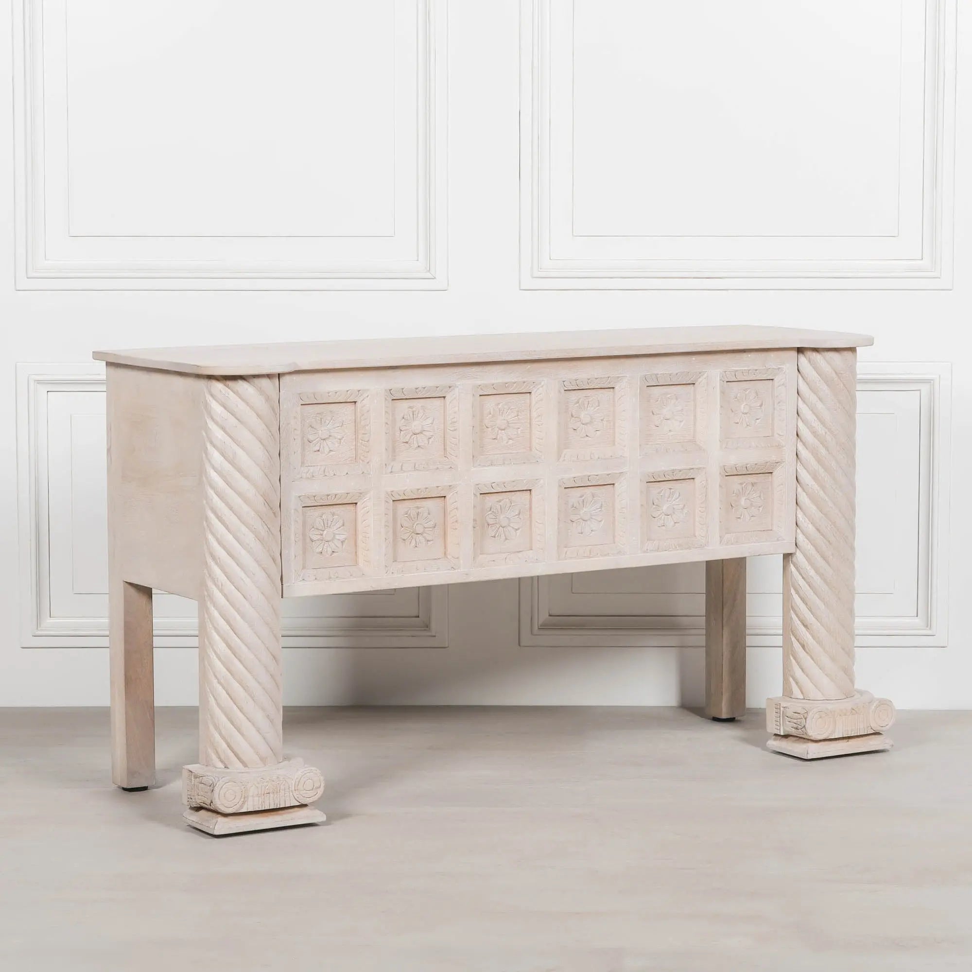 Blanchie Wooden Shop / Reception Desk   Nicholas John Interiors