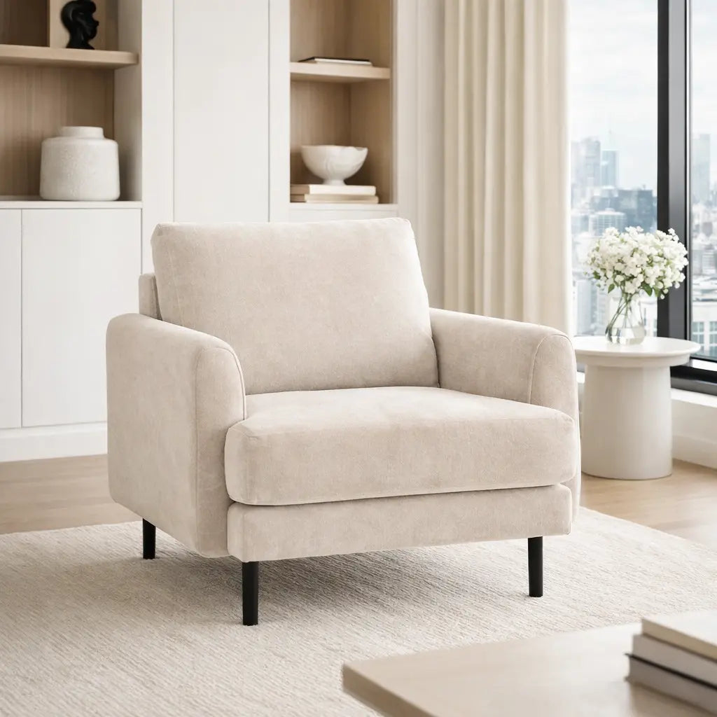 Bloomsbury Armchair Verona Ghost   Nicholas John Interiors
