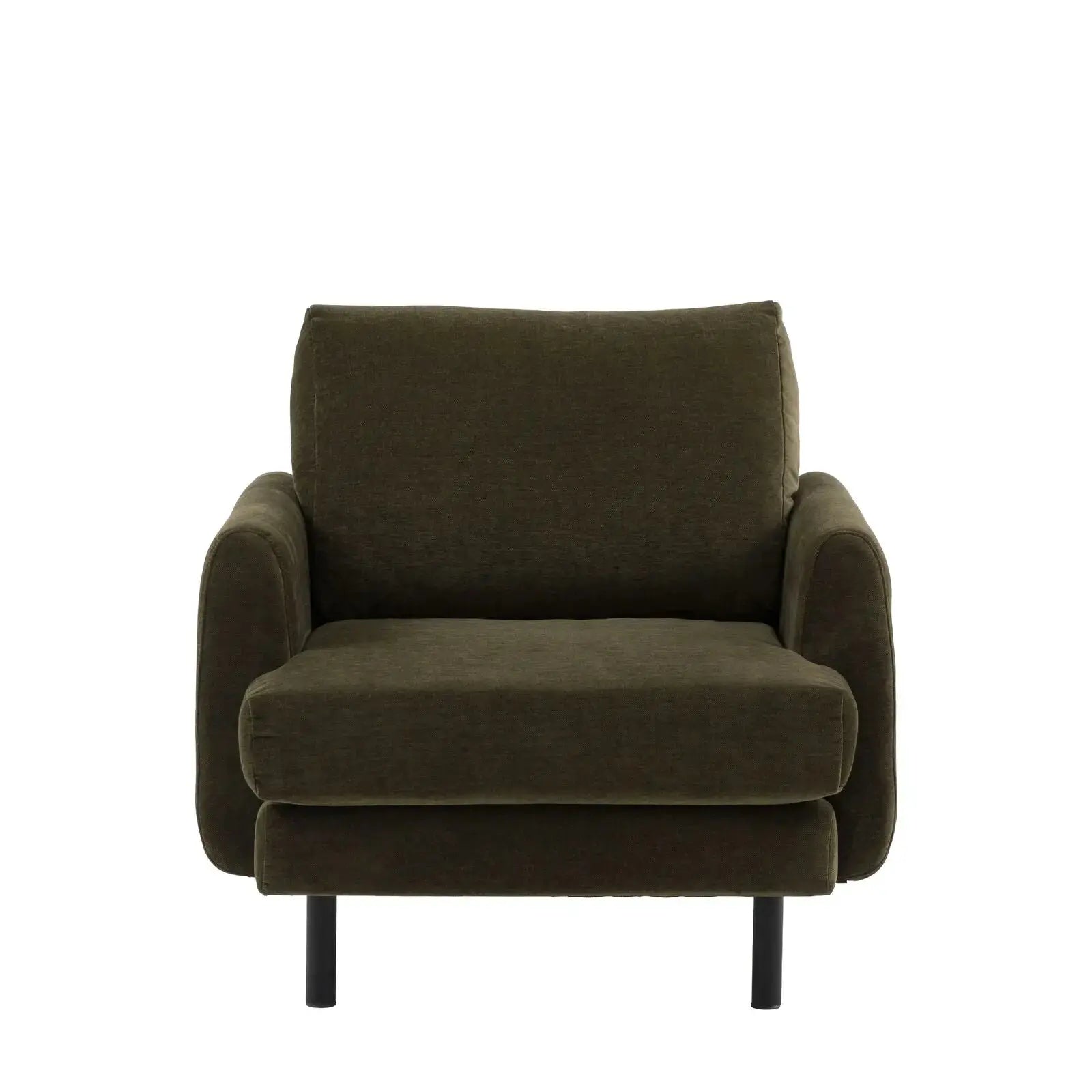 Bloomsbury Armchair - Verona Seaweed   Nicholas John Interiors