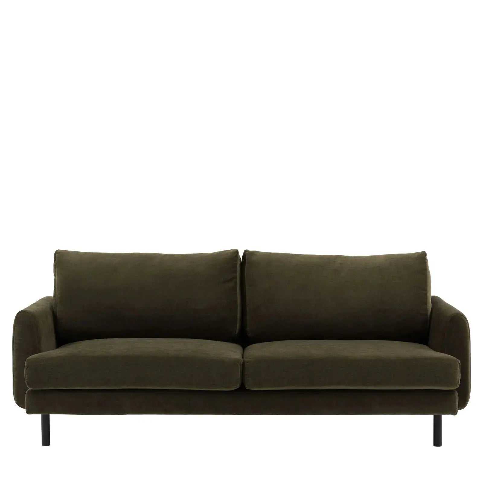 Bloomsbury Sofa 4 Seater - Verona Seaweed   Nicholas John Interiors