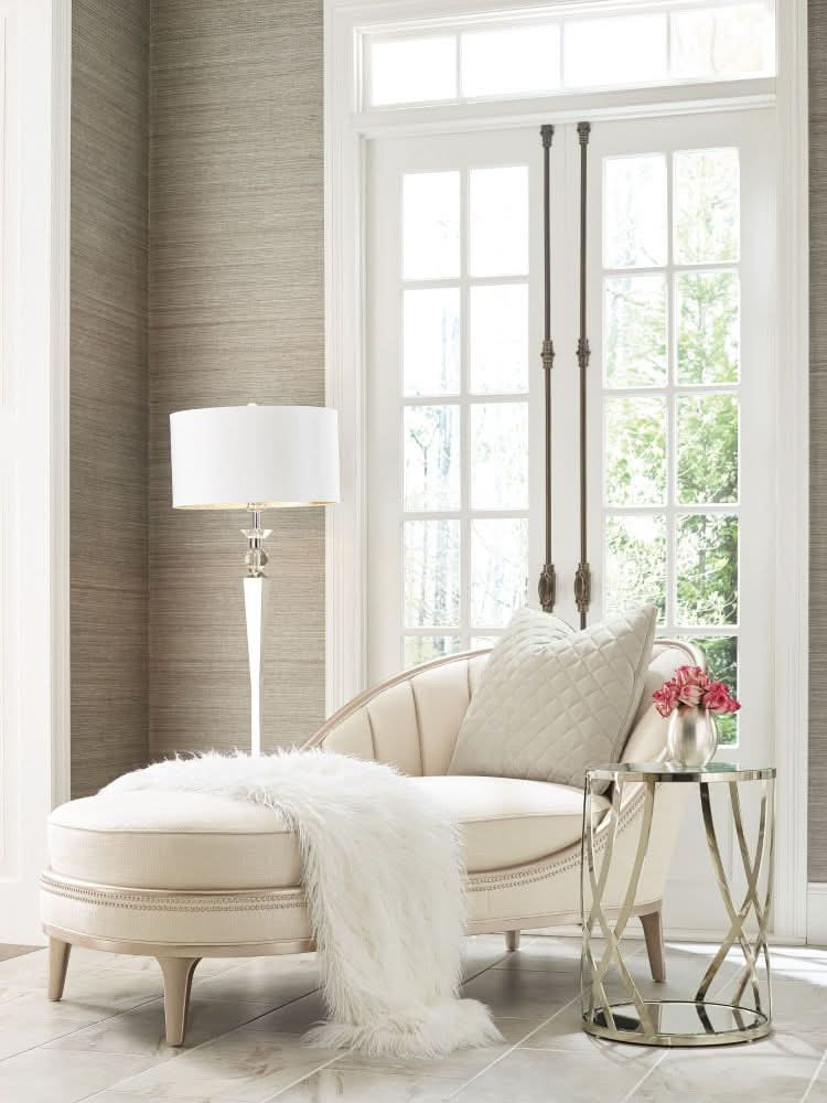 Caracole Adela Round  Side Table   Nicholas John Interiors